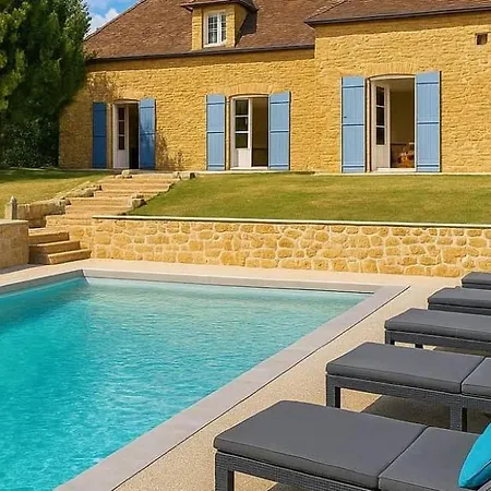 Maison Serenite - Luxury With Pool In Dordogne 別荘 Marsalès