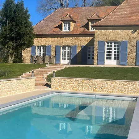 別荘 Maison Serenite - Luxury With Pool In Dordogne Marsalès